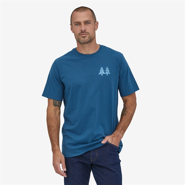 Patagonia Mens How To Change Responsibili T-Shirt - Wavy Blue